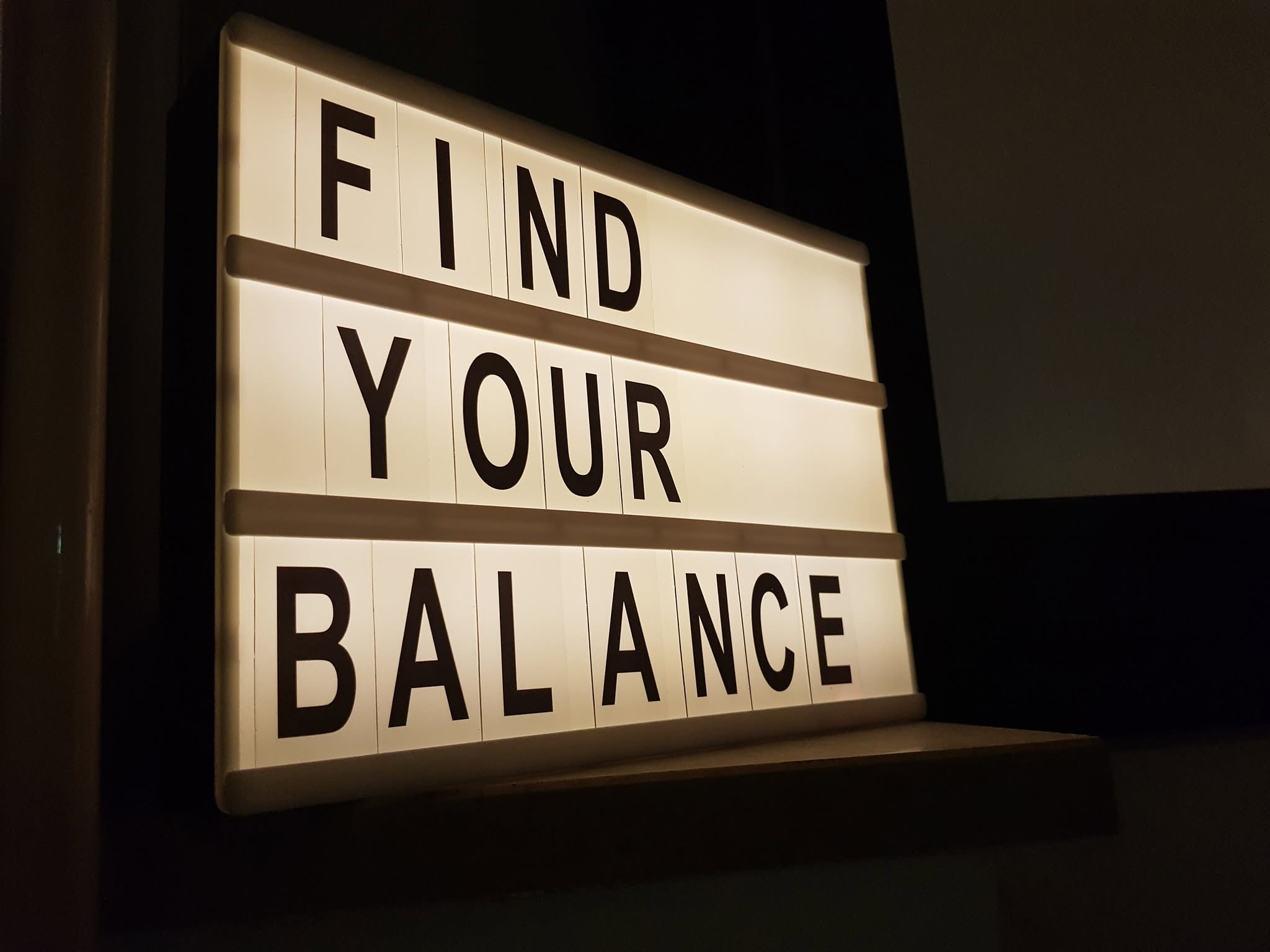 Find your balance